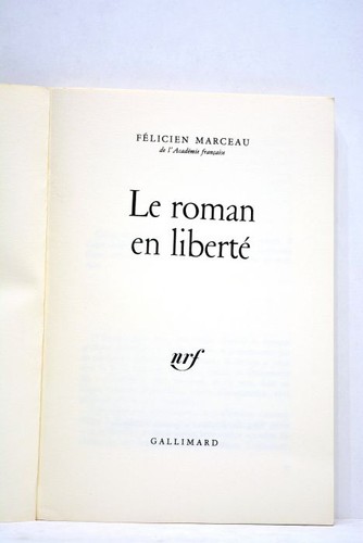 Altes buch marceau roman - altes,