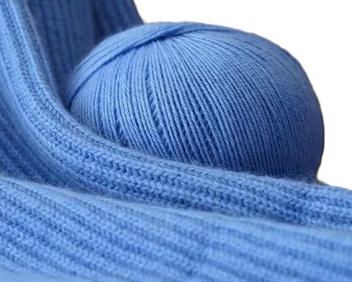 Cashmere wolle hellblau - -hellblau,