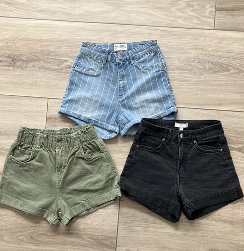 Jeans shorts bershka - shorts, bershka/tally