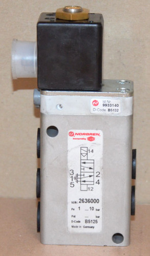 Norgren 2636000 magnetventil - norgren,
