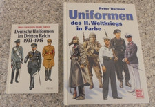 2 Bücher Uniformen Wehrmacht Feuerwehr Polizei Deutschland USA Frankreich usw