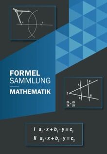 Formelsammlung mathematik - formelsammlung,
