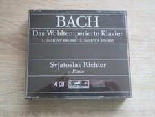 BACH - Das Wohltemperierte Klavier  - Svjatoslav Richter  4 CD Box