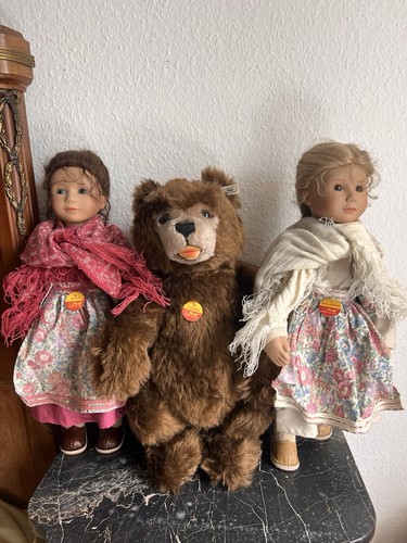 Steiff puppenset - steiff,