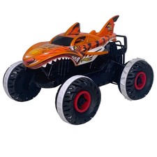 Hot Wheels Monster Trucks Ferngesteuertes Auto Tiger Shark Terrain Stomp RC ✅