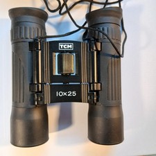 Fernglas TCM  10 X 25 einklappbar mit Gürtel-/Hüfttasche  Mint-