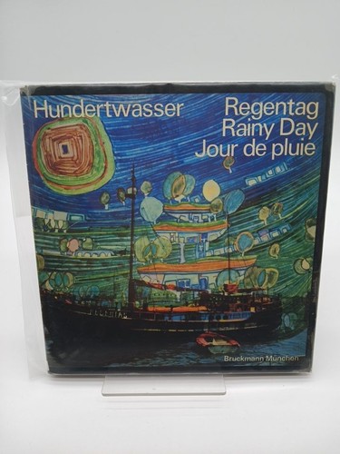 Hundertwasser regentag rainy - hundertwasser., regentag.