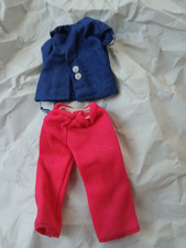 Barbie Kleidung- Hose und Hemd für Kinder Tutti/Chris/Todd  -Vintage 70er Jahre