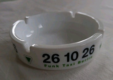 Werbe Aschenbecher Funk Taxi