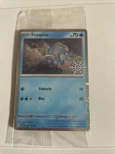 Pokemon karte frospino - pokemon,