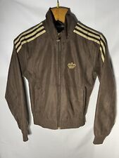 Adidas X Missy Jacke Freizeit-Jacke Bomberjacke Dunkelbraun Gold XS Frau Frauen