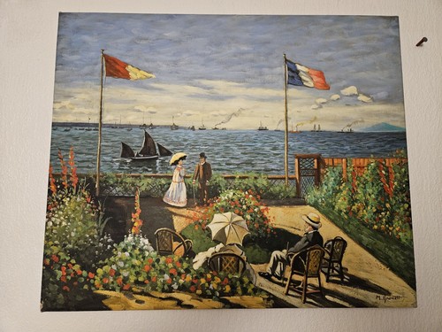 Vintage ölgemälde auf - vintage,