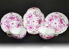 Meissen 2 Teetassen Teegedecke