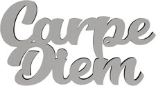 Melis Deko-Schriftzug Carpe