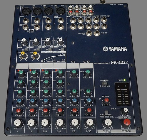 Yamaha mixing console mg102c - mixing,