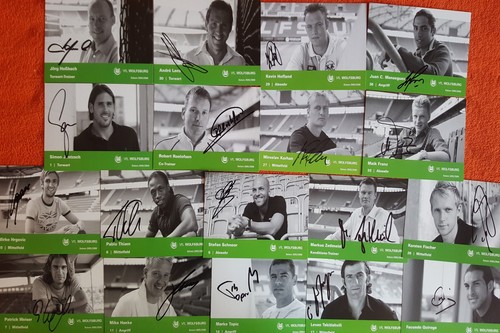 Wolfsburg orig sign - 18,
