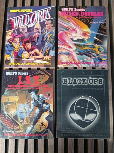 Gurps rpg buch lot - gurps,