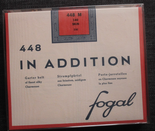 Fogal addition no - fogal, in