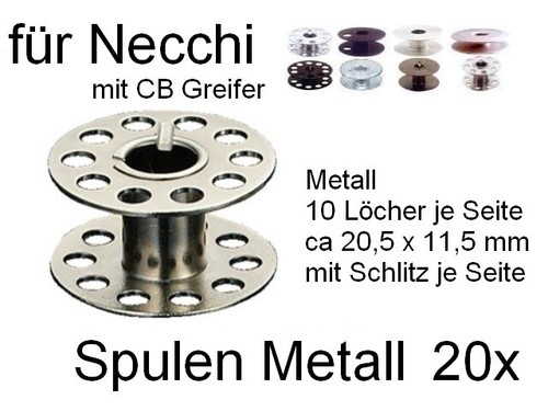 Spulen für necchi maschinen - spulen,