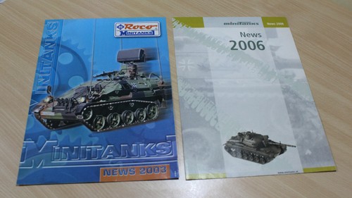 Roco minitanks 2x prospekt - 2x,