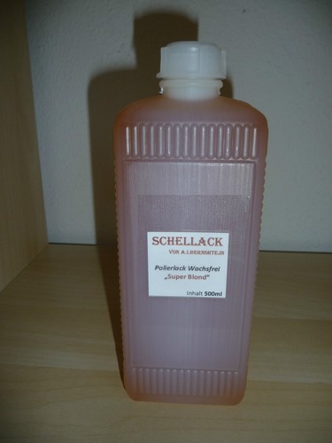 500ml schellack blond - schellack,