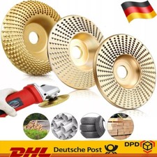 3 Stück Holz Schleifscheibe