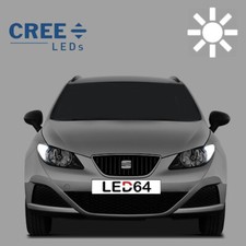 2 Glühbirnen LED Cree Weiß