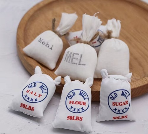 Miniatur zucker sack backen - sack,