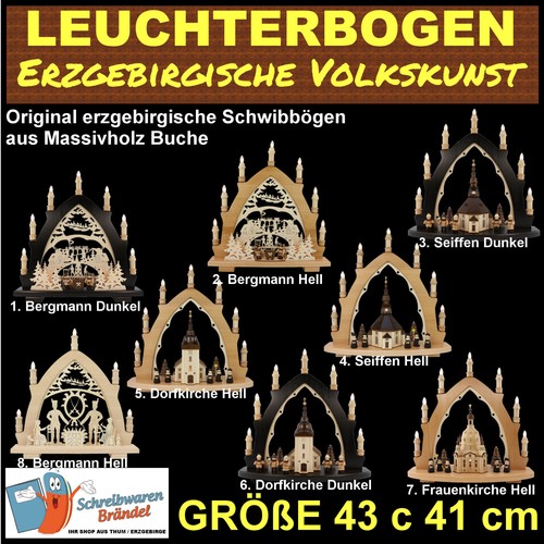 Schwibbogen leuchterbogen - schwibbogen,