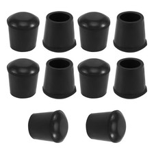 2X(10 Pc-Gummi--Form-Schreibtisch-Fuß-Schutz-Stuhl-Bein-Spitze-Auflage4498