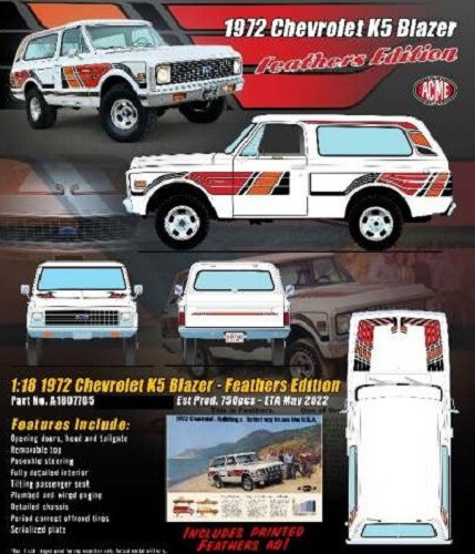 Chevrolet blazer 1972 - chevrolet, k5