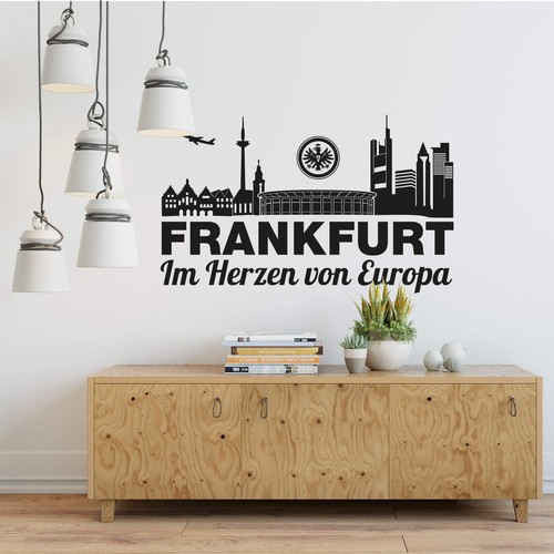 Wandtattoo eintracht frankfurt - wandtattoo,