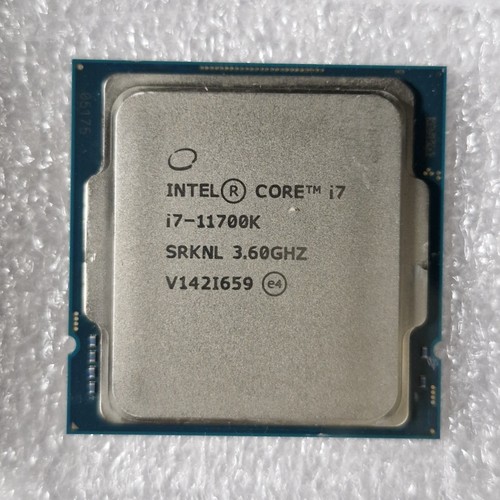 Intel core 11700k - core, i7-11700k