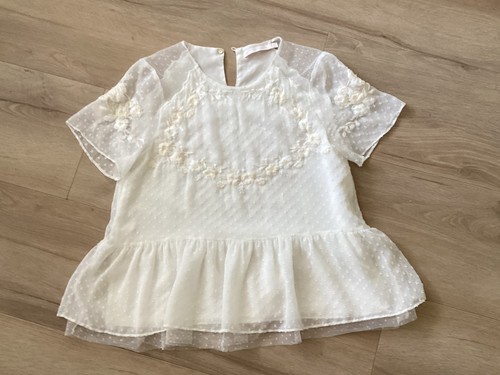 Zara bluse chiffon - *,