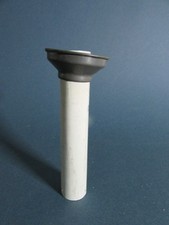 Ofenrohr mit Krone weiß  für einen antiken Puppenherd