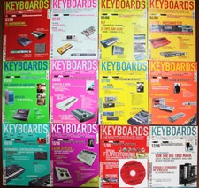 "Keyboards" computer & recording Jahrgang 1999 komplett 12 Zeitschriften RAR!