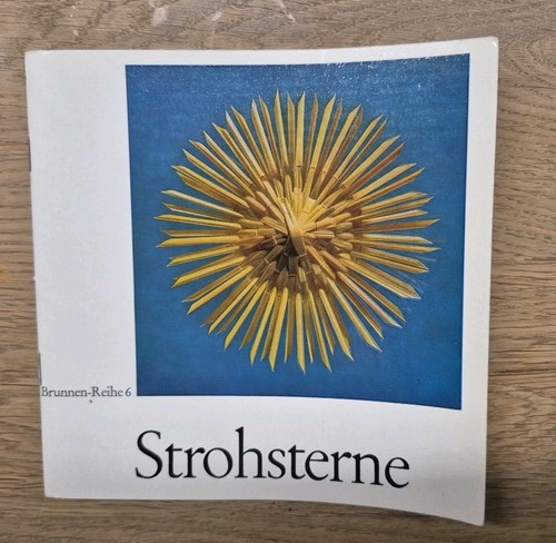 Strohsterne brunnen reihe - strohsterne*, 6*