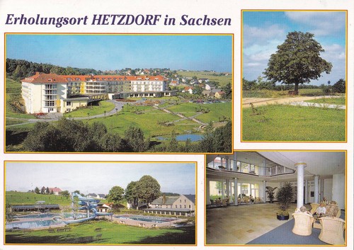 Hetzdorf in sachsen - ak, (d)