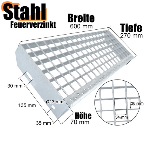 Metallstufe treppenstufe - metallstufe,