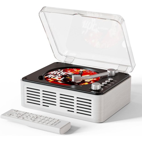 Retro plattenspieler mit - plattenspieler,