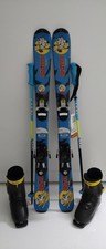 Kinder Ski Set Techno Pro 100 cm cm+Schuhe Gr.32-33 neue Stöcke, Service.
