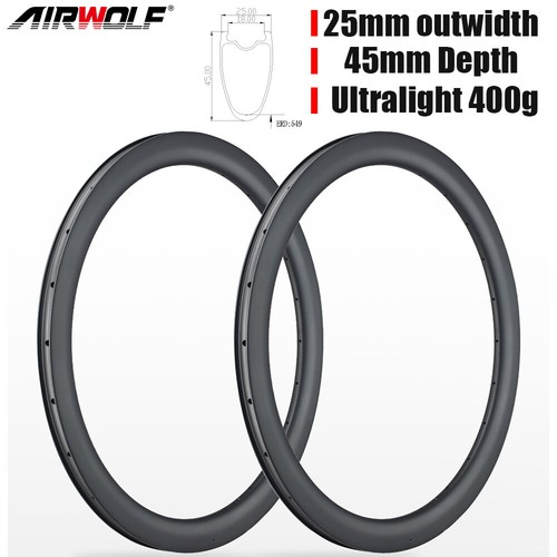 Airwolf 700c carbon rennrad - carbon,