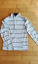 SPYDER Mädchen Kids Ski Rolli Shirt Midlayer Langarmshirt weiß Gr. 140 M