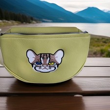 Umhängetasche Crossbody Bag Katze Damen Handtasche Damentasche Schultertasche