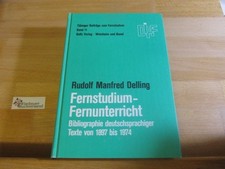 Fernstudium, Fernunterricht