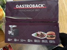 Schwarz/Weiß Fleischwolf Elektrischer für Fleisch mit Aufsätzen Wurstmacher