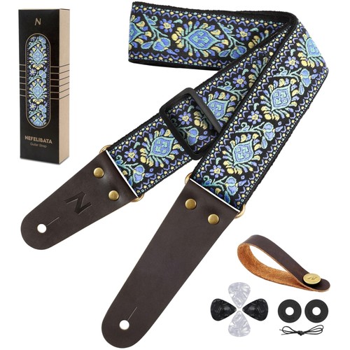 Gitarrengurt baumwolle - gitarrengurt,