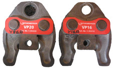 Pressbacken VP16 (Art. 1.5531X) + VP20 (Art. 1.5532X) Rothenberger Installation 