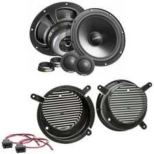 ETON POW172.2 3 Ohm Lautsprecher Einbauset für Mercedes SLK R170 2 Wege vorne