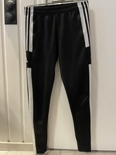 Schwarze Adidas Jogginghose